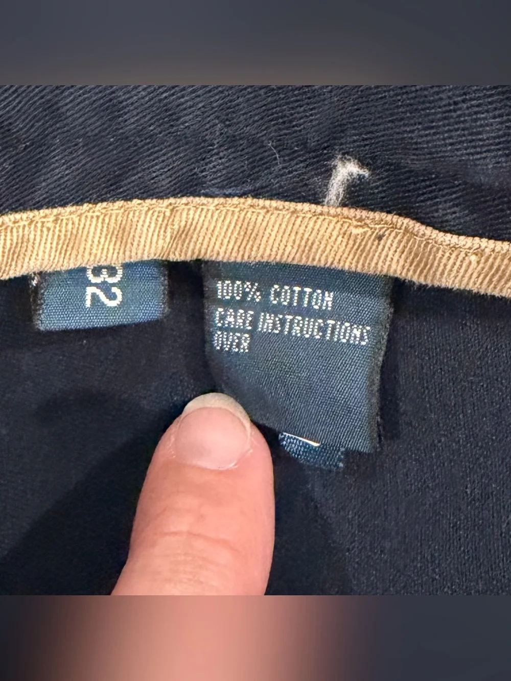 Polo Ralph Lauren Cargo Shorts Men's 34x10 Navy Blue Classic Polo Chino Twill